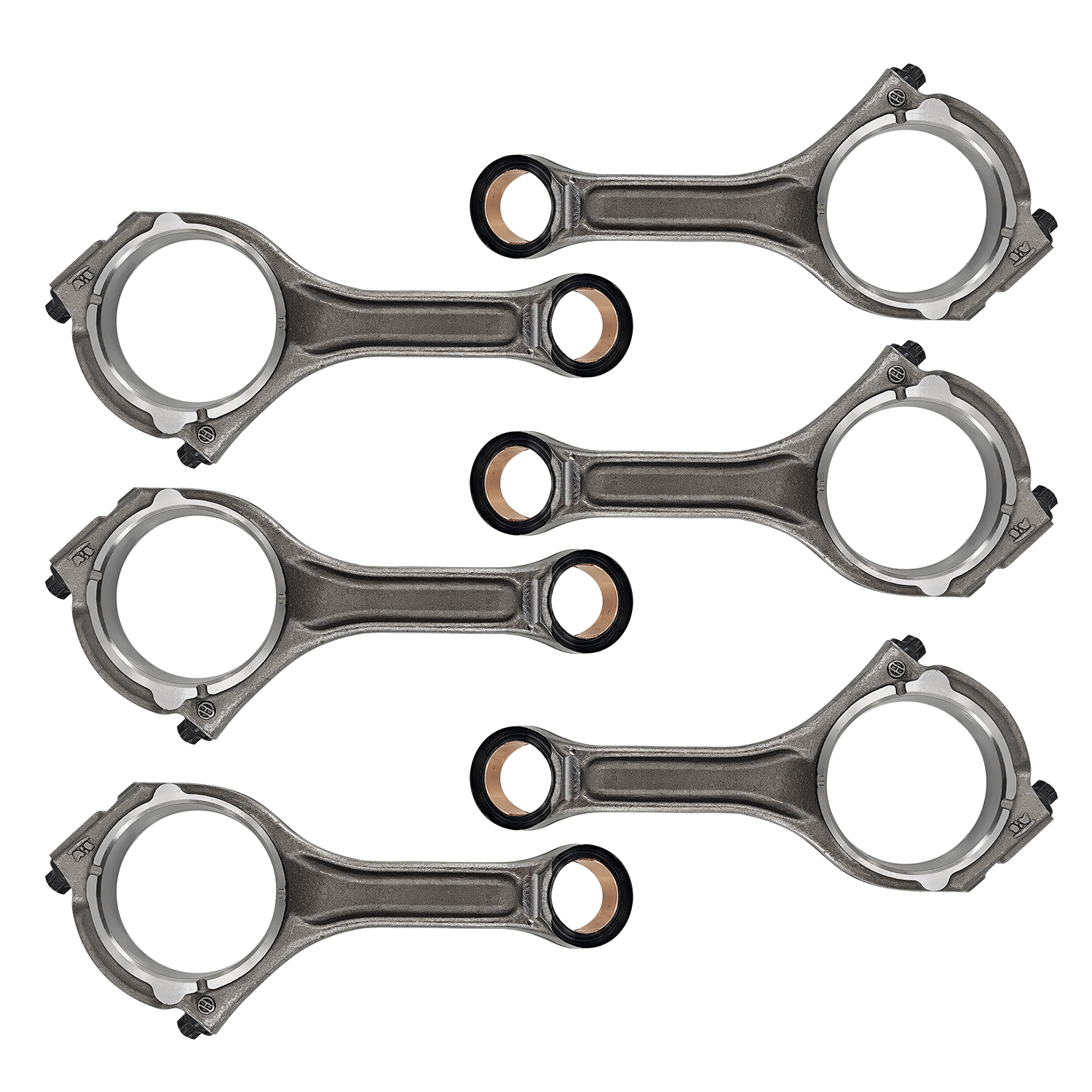 6 Connecting Rods for 2014-2018 Jeep Grand Cherokee RAM 1500 3.0L V6 EcoDiesel