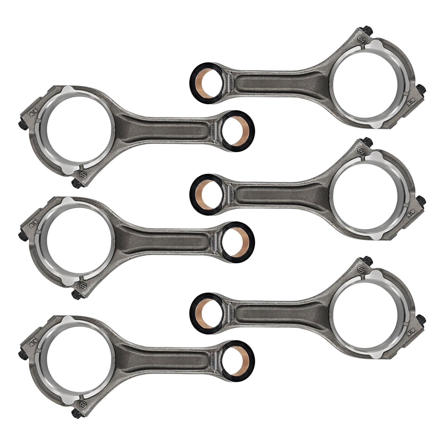 6 Connecting Rods for 2014-2018 Jeep Grand Cherokee RAM 1500 3.0L V6 EcoDiesel