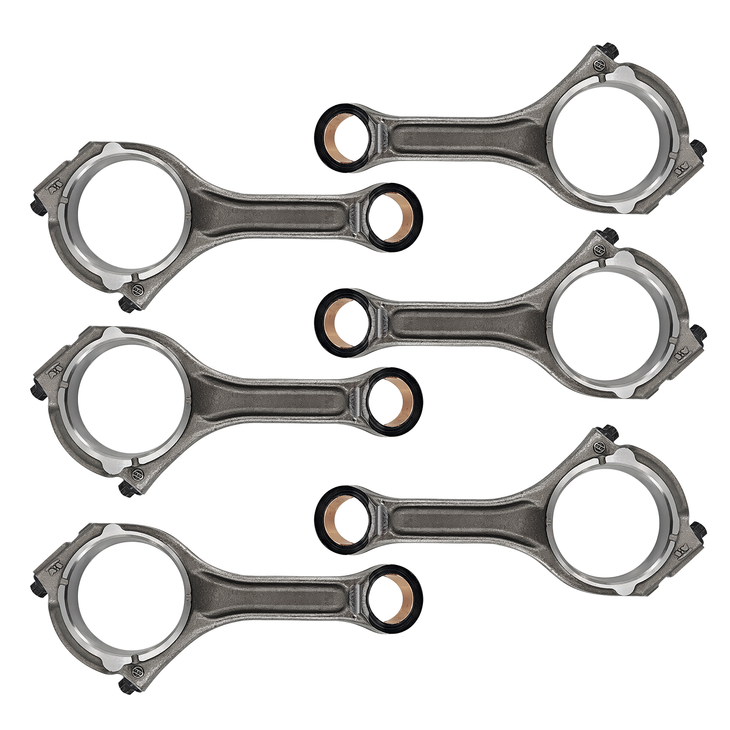 6 Connecting Rods for 2014-2018 Jeep Grand Cherokee RAM 1500 3.0L V6 EcoDiesel