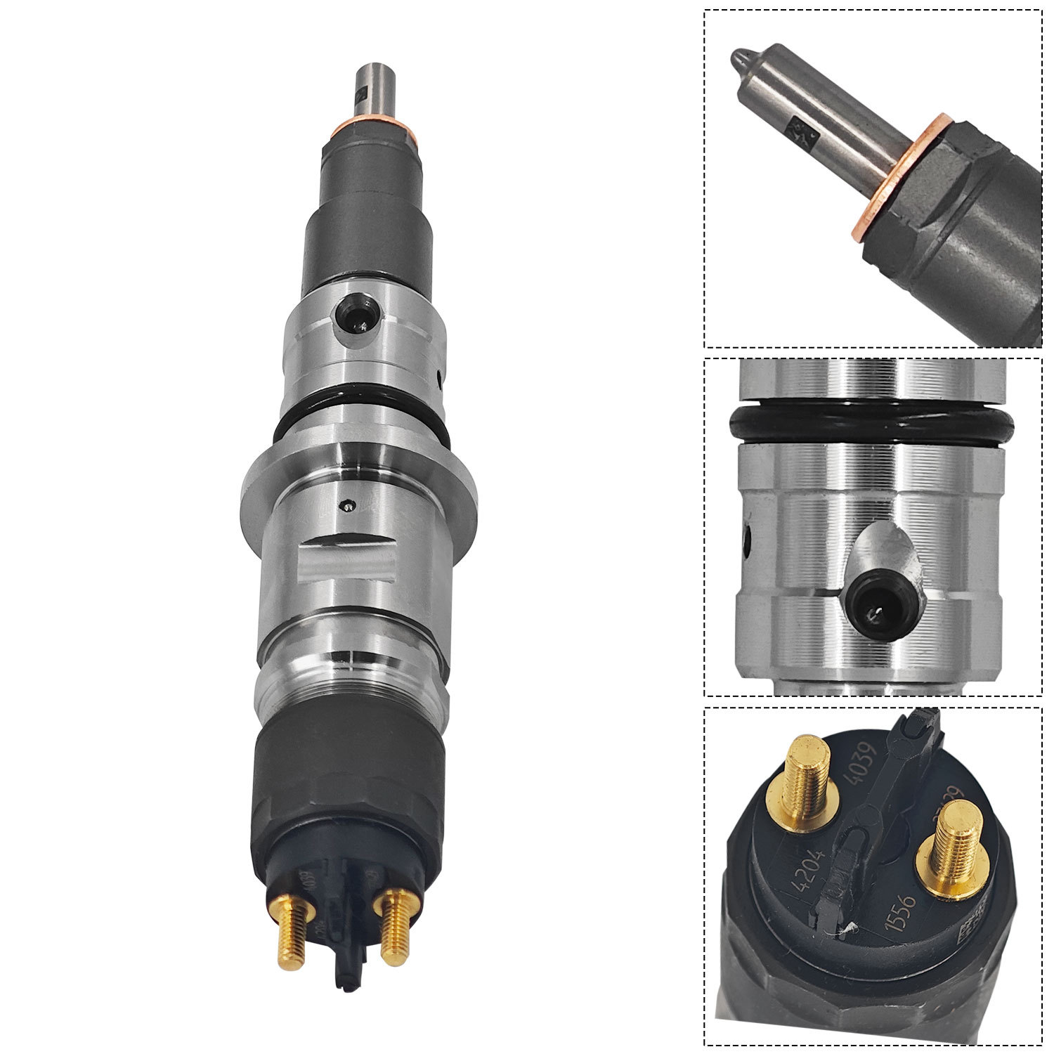 6PCS 0445124039 Fuel Injectors Compatible with Cummins 6.7L for Dodge Ram Pickup 2019-2021