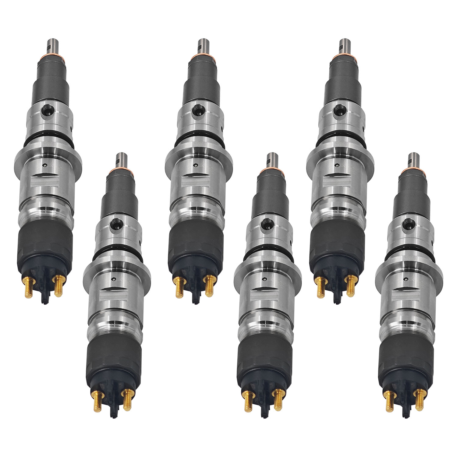 6PCS 0445124039 Fuel Injectors Compatible with Cummins 6.7L for Dodge Ram Pickup 2019-2021