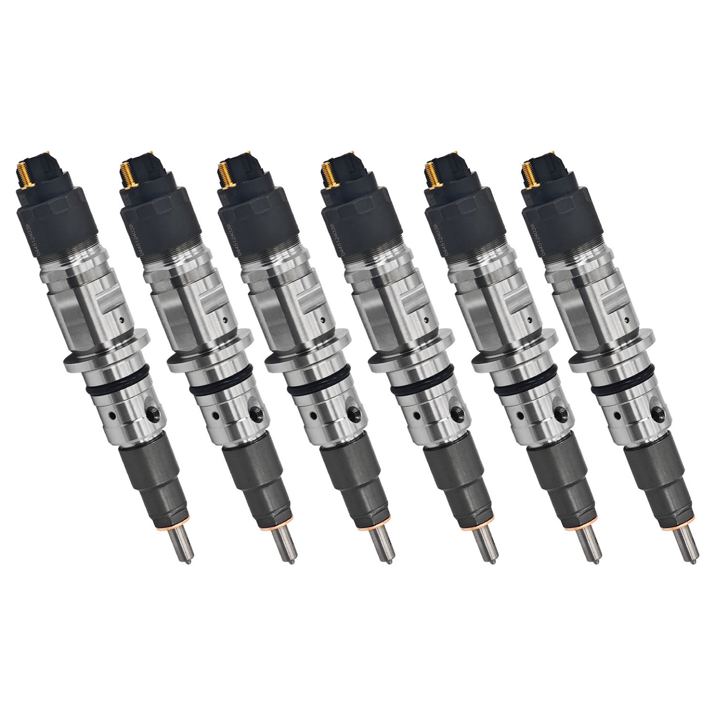 6PCS 0445124039 Fuel Injectors Compatible with Cummins 6.7L for Dodge Ram Pickup 2019-2021
