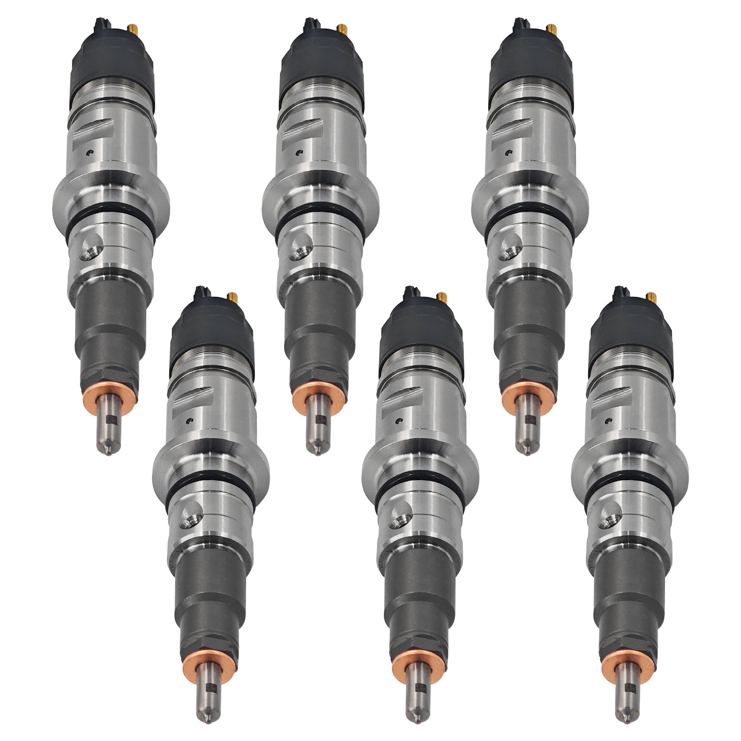 6PCS 0445124039 Fuel Injectors Compatible with Cummins 6.7L for Dodge Ram Pickup 2019-2021