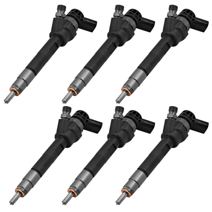 6Pcs Diesel Fuel Injector Compatible with BMW 1 3 5 Series X1 X3 X4 X5 X6 2.0d 3.0d