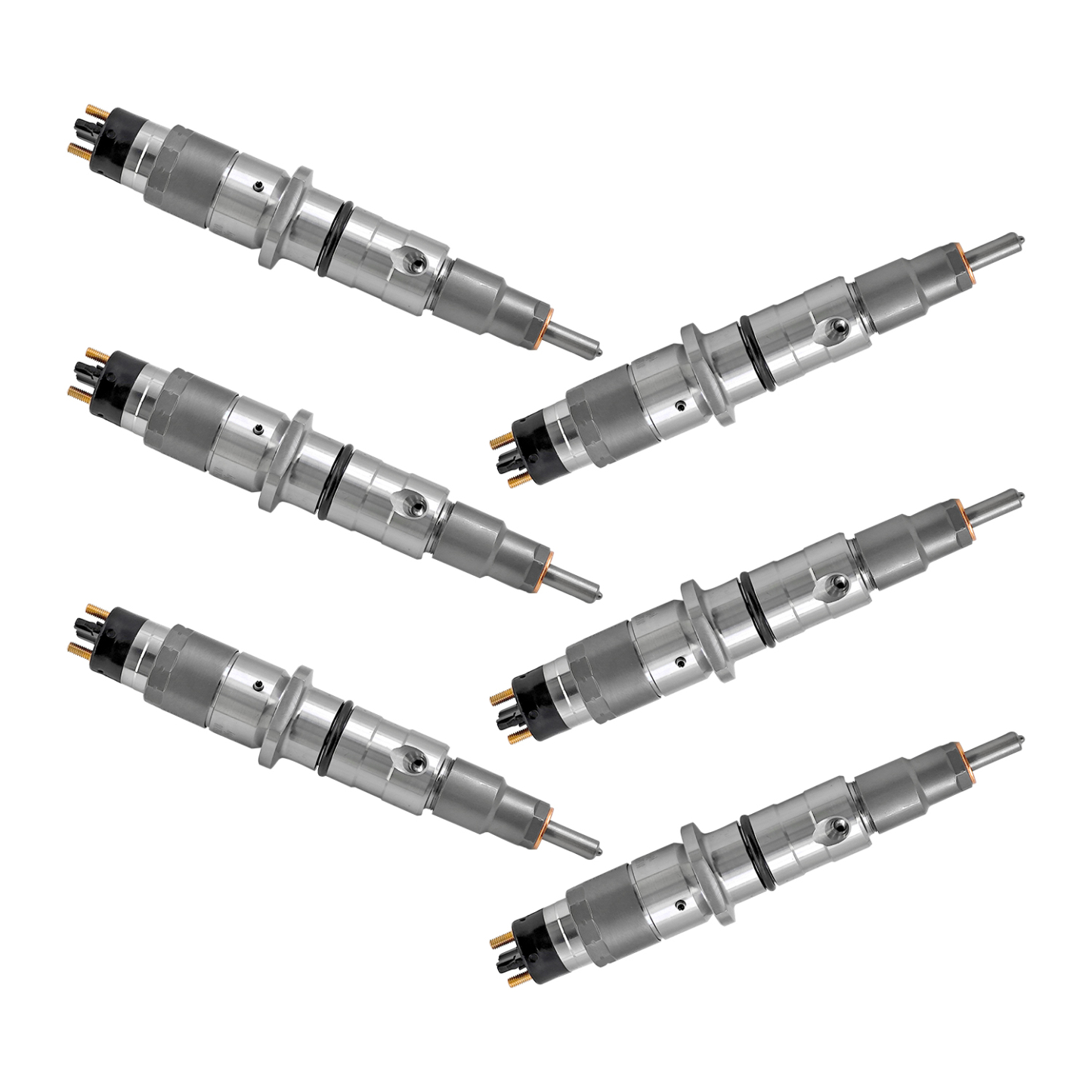 6PCS Fuel Injector Cummins Engine QSL 8.9L QSC/ISC 8.3L Fit for Case IH MX/TG Series Fit for New Holland TG/T8000 Series