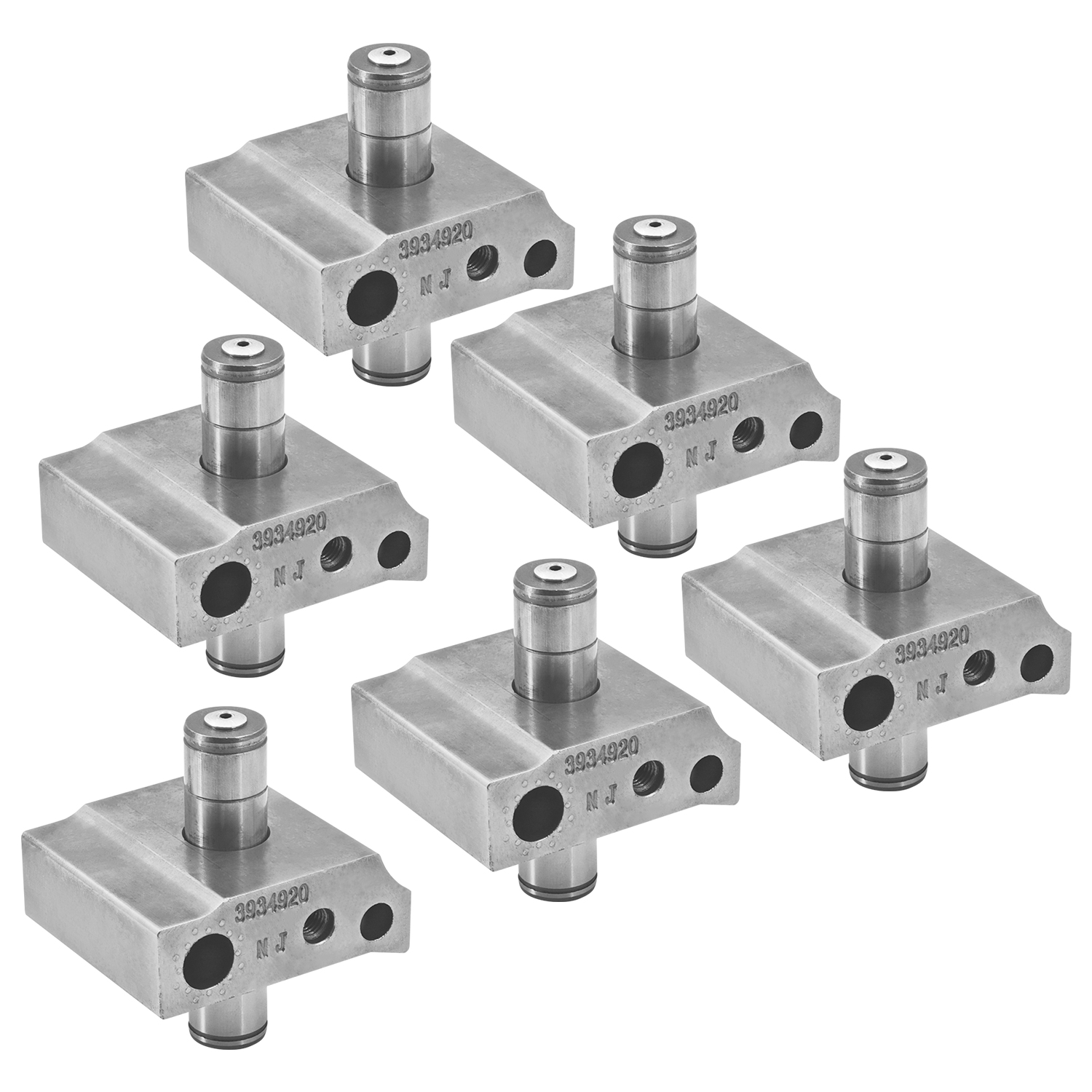 Machined Milled Rocker Arm Pedestal Assembly Kit Fits for Dodge Cummins 1989-1998 5.9L 12V Head Studs 3922488 CP200