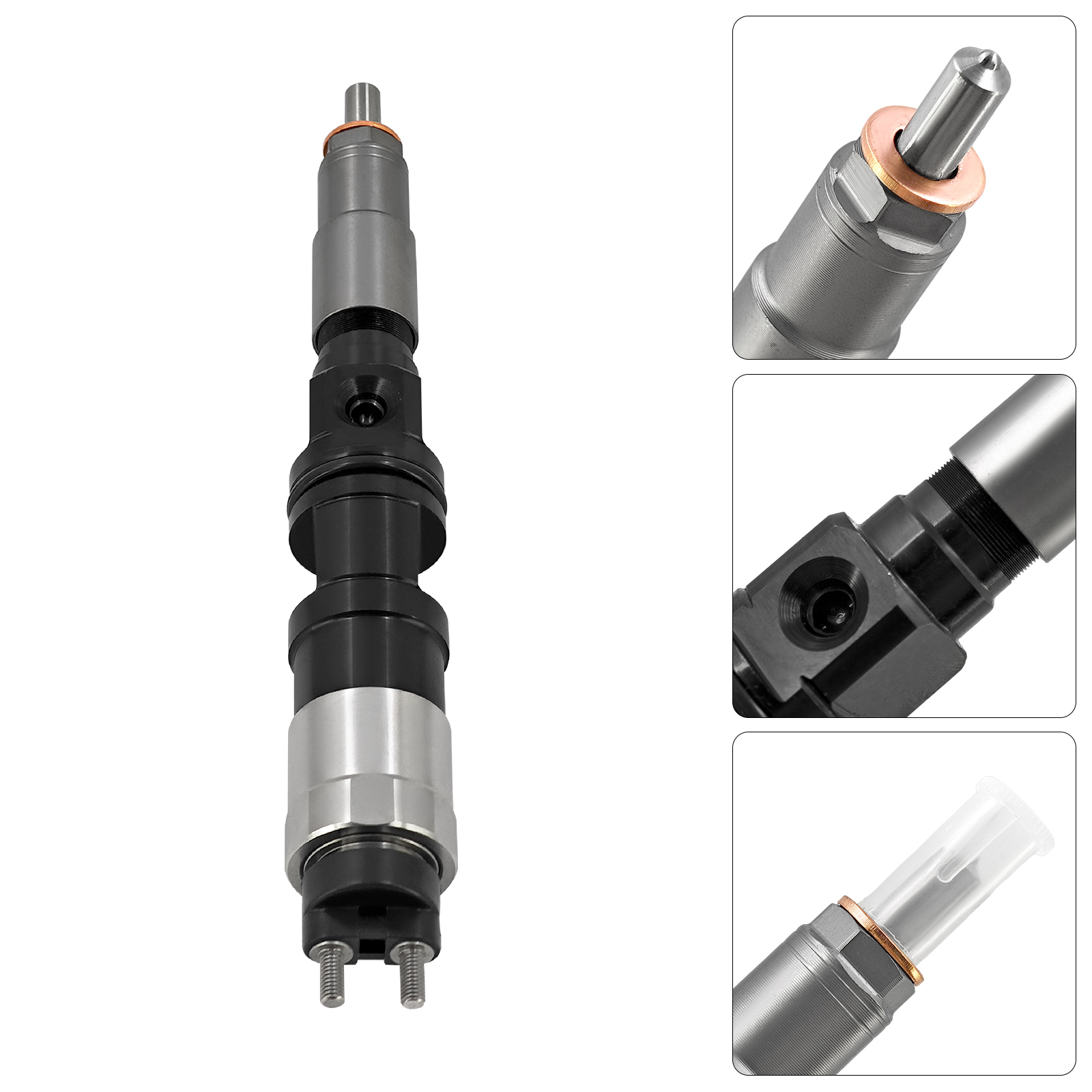 6PCS Fuel Injector Set Fits for John Deere 6068 4045 6.8L 4.5L Engine