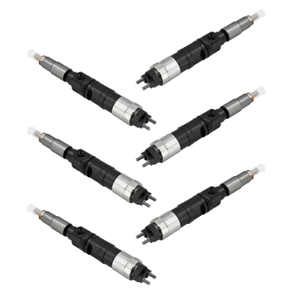 6PCS Fuel Injector Set Fits for John Deere 6068 4045 6.8L 4.5L Engine