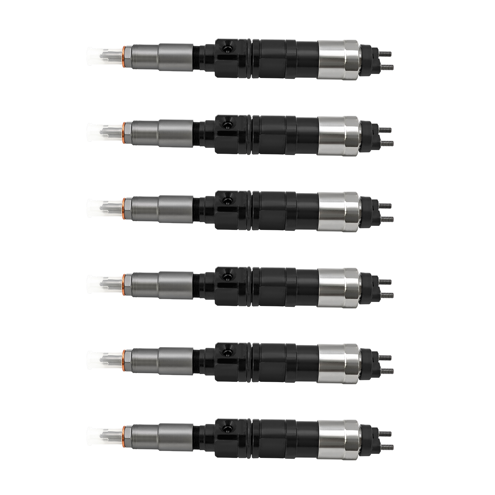 6PCS Fuel Injector Set Fits for John Deere 6068 4045 6.8L 4.5L Engine