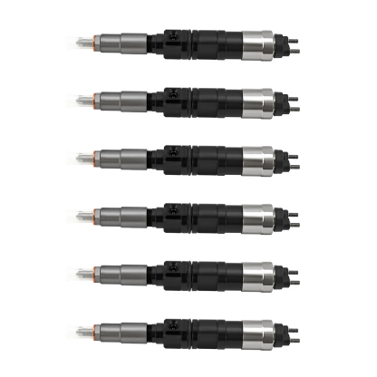 6PCS Fuel Injector Set Fits for John Deere 6068 4045 6.8L 4.5L Engine