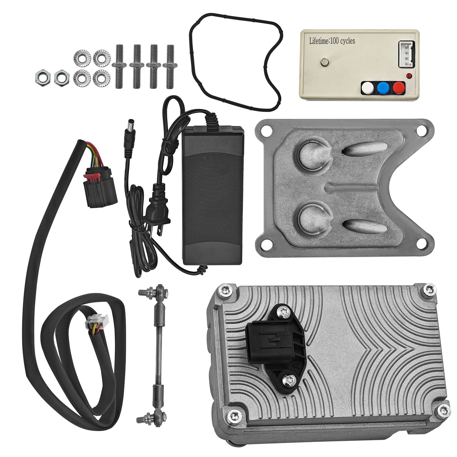 Turbocharger Actuator 12V W/Calibration Box for GMC Sierra Chevy Silverado 2500HD 3500HD Duramax L5P 6.6L 2017-2019