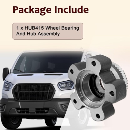 HUB415 Rear Wheel Bearing and Hub Assembly for Ford Transit-150 Transit-250 Transit-350 2015-2025
