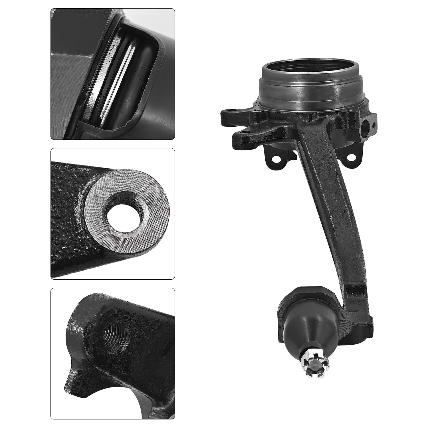 Front Right Passenger Side Steering Knuckle Spindle Fits for Toyota Tundra 2004-2006 Toyota Sequoia 2004-2007