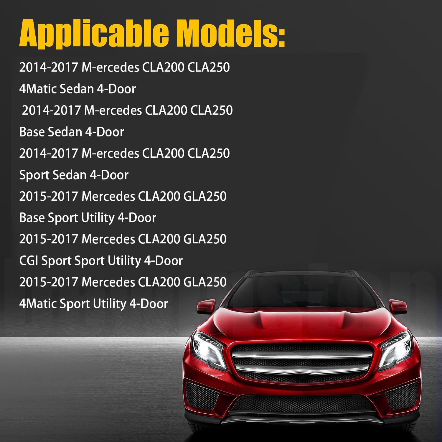 Fuel Pump Assembly For Mercedes-Benz CLA200 GLA250 2.0L 2014-2017