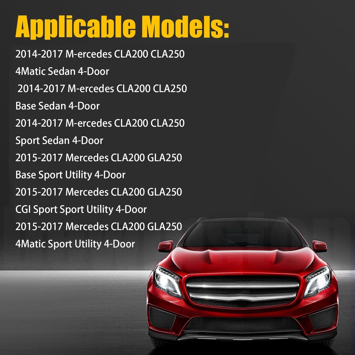 Fuel Pump Assembly For Mercedes-Benz CLA200 GLA250 2.0L 2014-2017