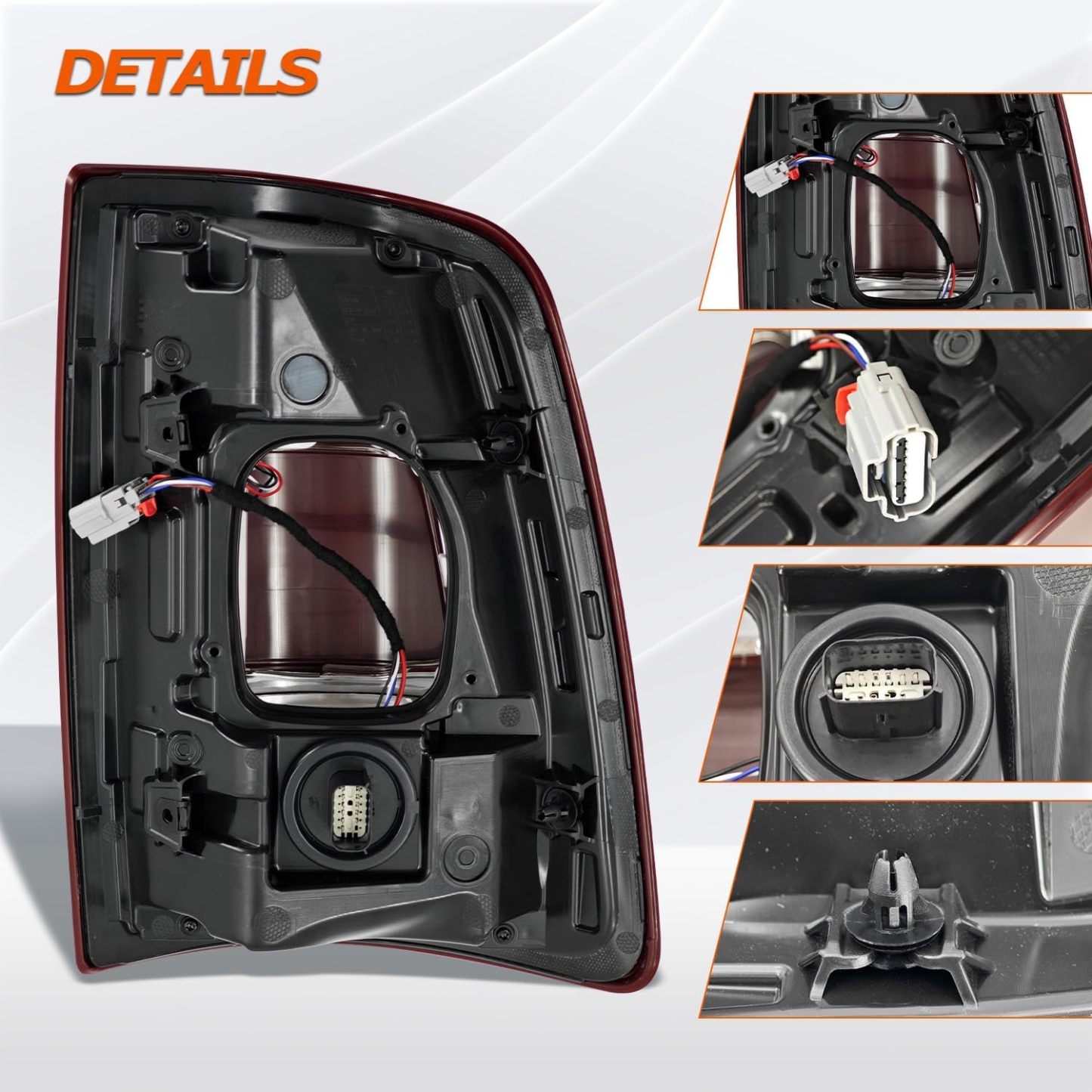 Dodge Ram Tail Light for 2019-2023 2500 3500-w/Blind Spot (W/O Module) - Right Passenger Side 