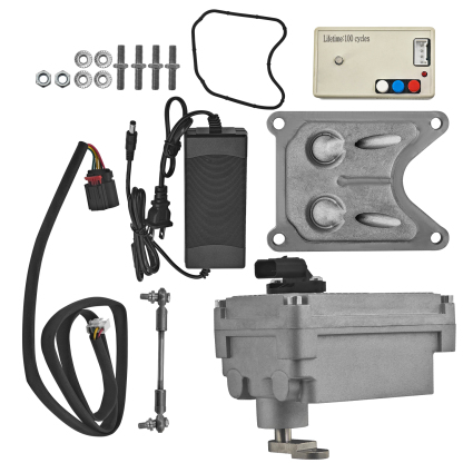 Turbocharger Actuator 12V W/Calibration Box for GMC Sierra Chevy Silverado 2500HD 3500HD Duramax L5P 6.6L 2017-2019