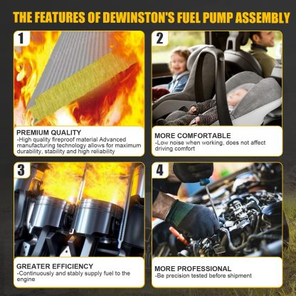 Fuel Pump Assembly For Mercedes-Benz CLA200 GLA250 2.0L 2014-2017