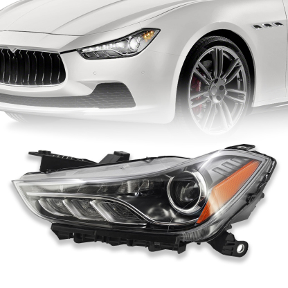 HID Xenon Headlight Compatible with Maserati Ghibli 2014-2018 - Left Driver Side 