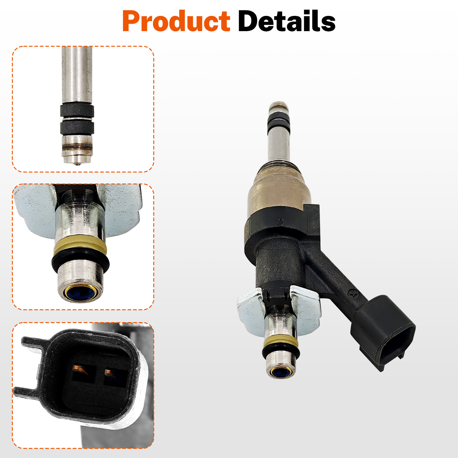 8 PCS Fuel Injectors Compatible with Chevy GMC Cadillac 6.2L&6.6L 2014-2024