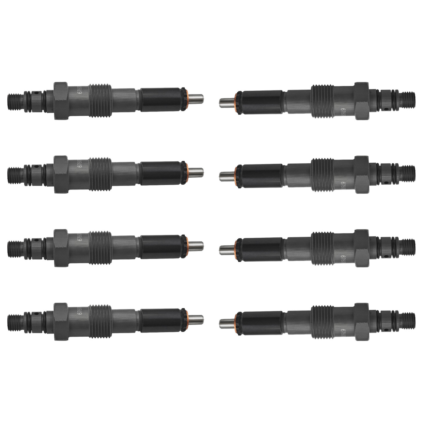 8Pcs Fuel Injectors for Ford F250/F350 1983-1994 6.9L 7.3L Non Compatible with Powerstroke Diesel