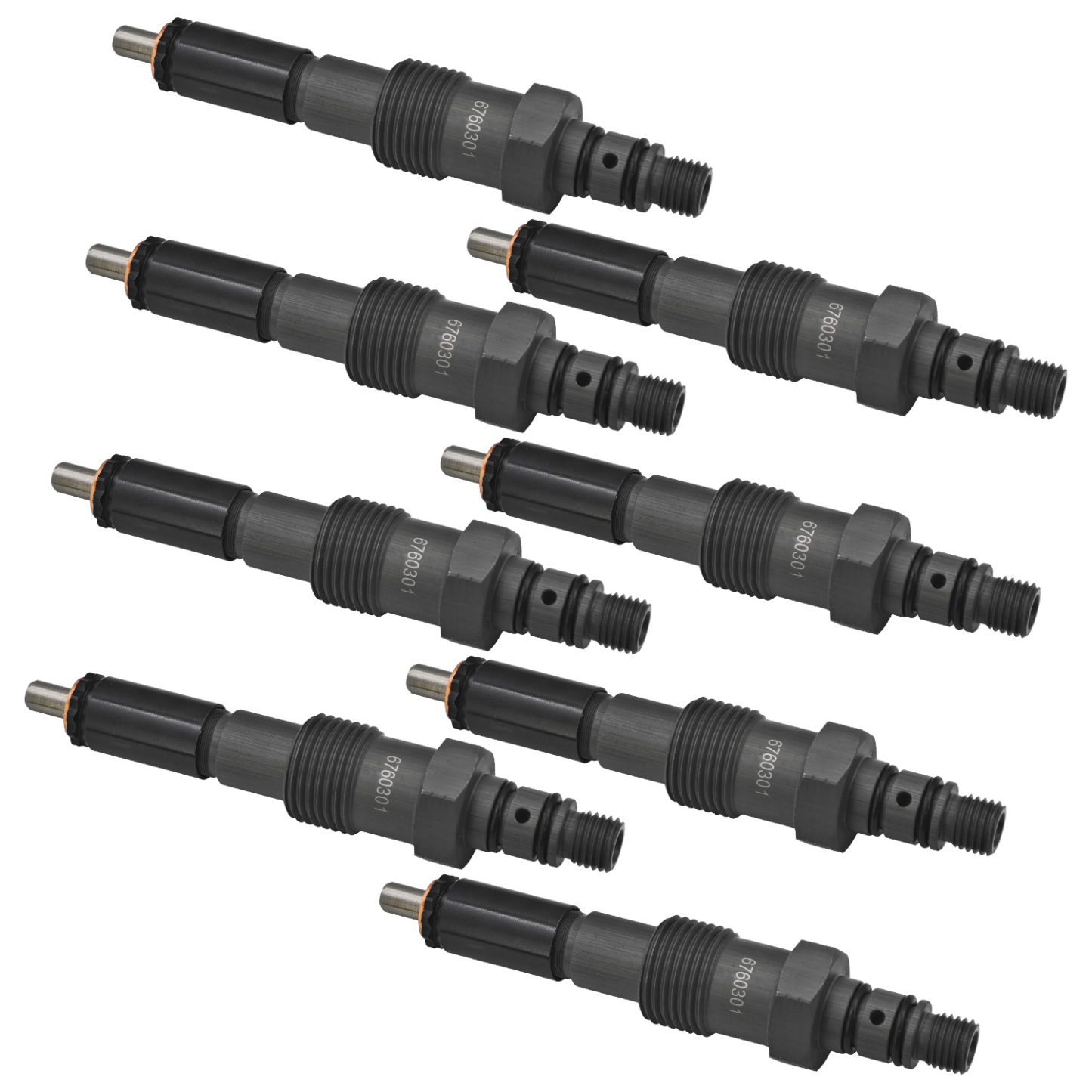8Pcs Fuel Injectors for Ford F250/F350 1983-1994 6.9L 7.3L Non Compatible with Powerstroke Diesel