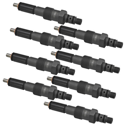 8Pcs Fuel Injectors for Ford F250/F350 1983-1994 6.9L 7.3L Non Compatible with Powerstroke Diesel