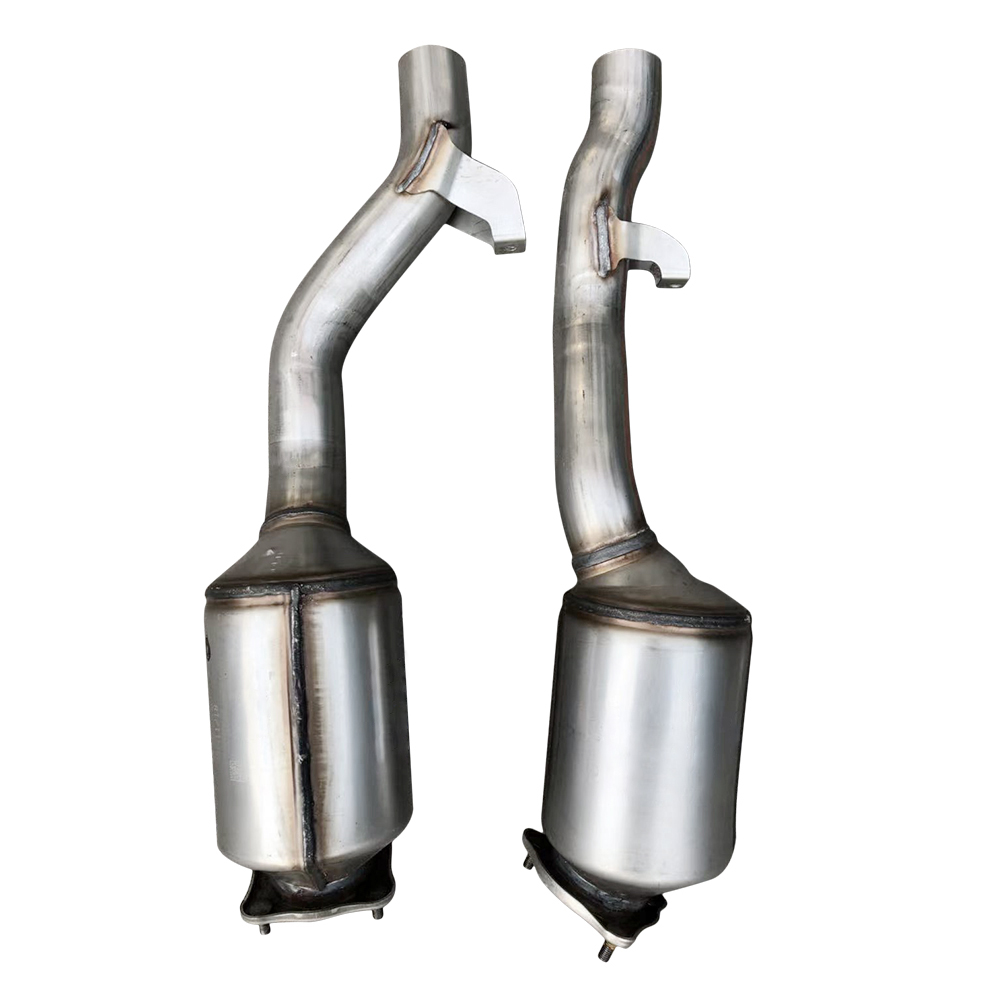 Rear Catalytic Converter for  2011-2014 Porsche Cayenne S Hybrid 3.0L V6 - Electric/Gas