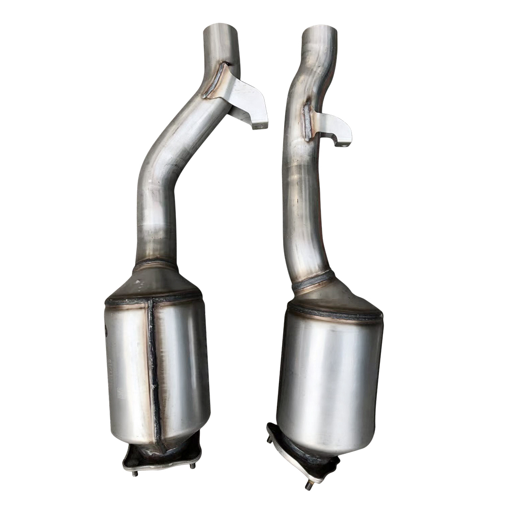 Rear Catalytic Converter for  2011-2014 Porsche Cayenne S Hybrid 3.0L V6 - Electric/Gas