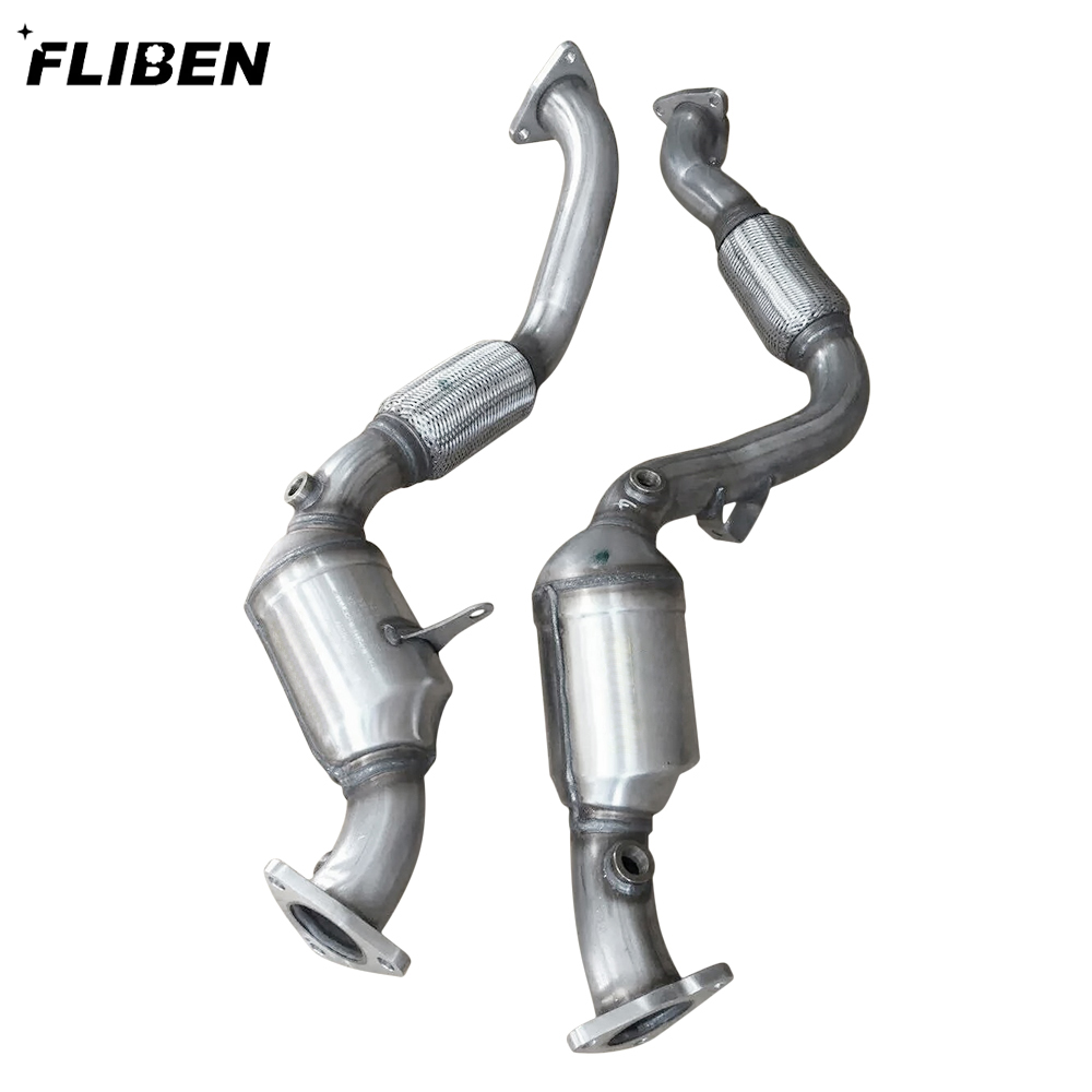 Pair Front Catalytic Converter for 2008-2010  Porsche Cayenne 3.6L V6   #955113034AX