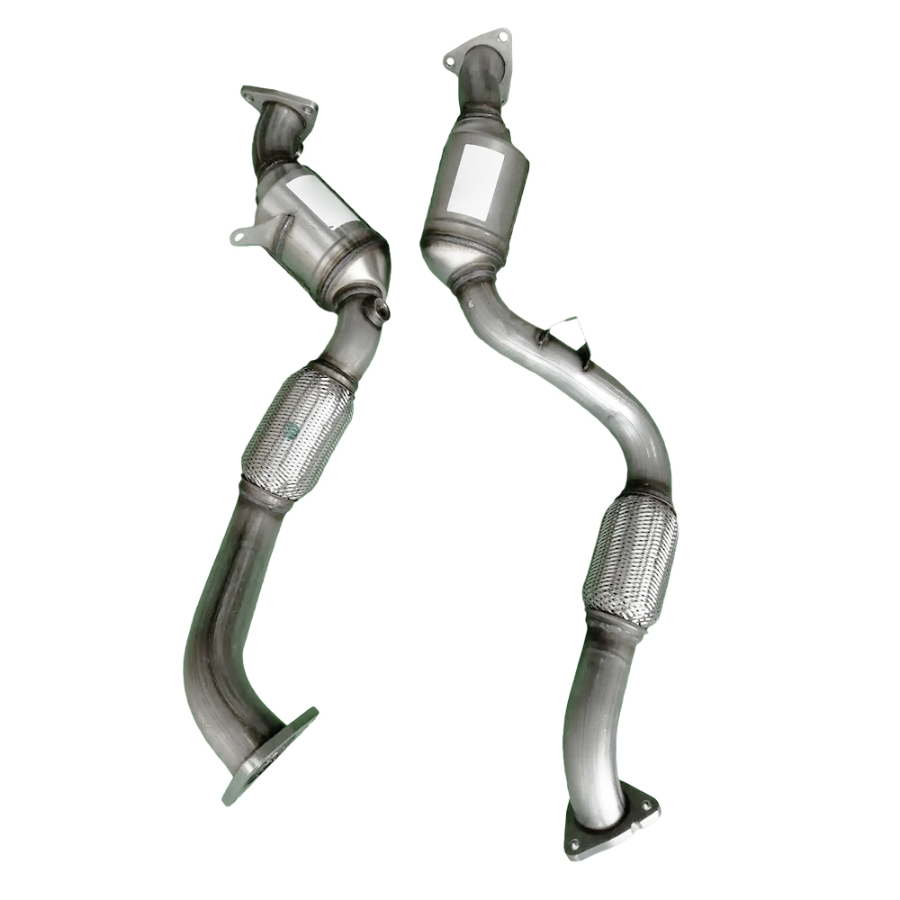 Pair Front Catalytic Converter for 2008-2010  Porsche Cayenne 3.6L V6   #955113034AX