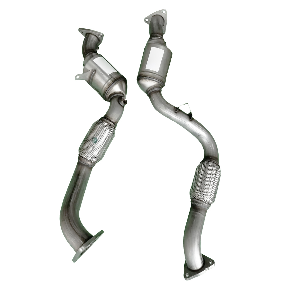 Pair Front Catalytic Converter for 2008-2010  Porsche Cayenne 3.6L V6   #955113034AX