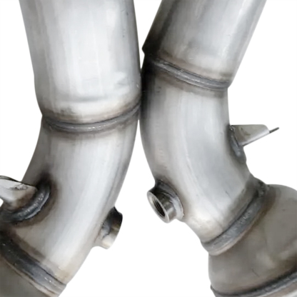 Pair Front Catalytic Converter for Porsche Cayenne 4.8L V8 2007-2010 Without turbocharger