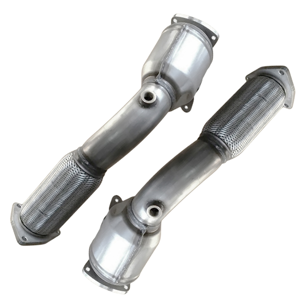 Catalytic Converter Front Exhaust Pipe for 2003-2006 Porsche Cayenne 4.5L V8 Without Turbocharger