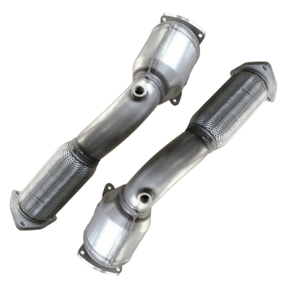 Catalytic Converter Front Exhaust Pipe for 2003-2006 Porsche Cayenne 4.5L V8 Without Turbocharger