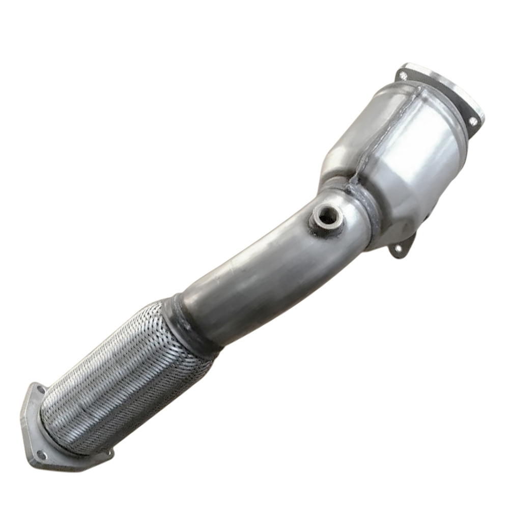Catalytic Converter Front Exhaust Pipe for 2003-2006 Porsche Cayenne 4.5L V8 Without Turbocharger