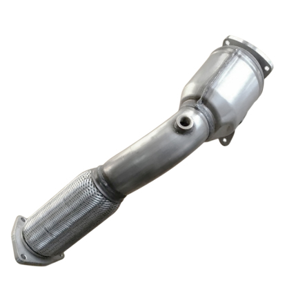 Catalytic Converter Front Exhaust Pipe for 2003-2006 Porsche Cayenne 4.5L V8 Without Turbocharger
