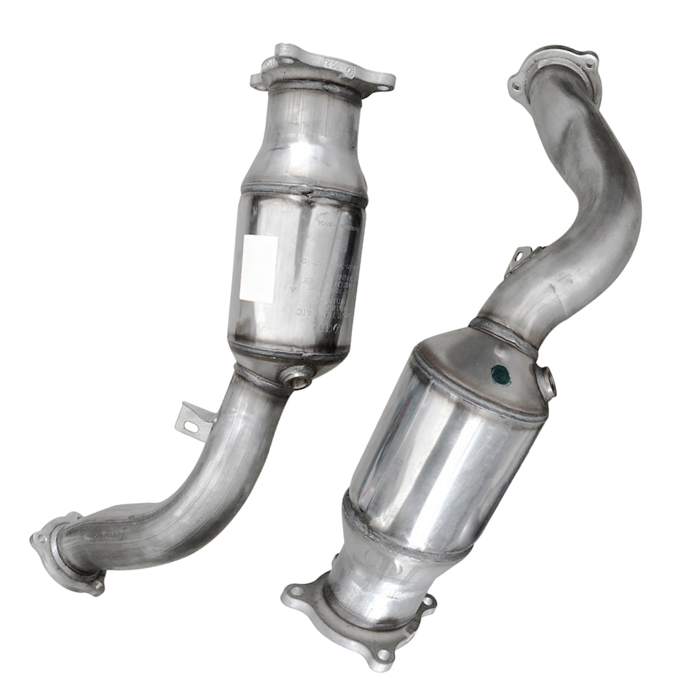 Pair Front Catalytic Converter for Porsche Macan 2017-2018 Base 2.0T L4 -Gas