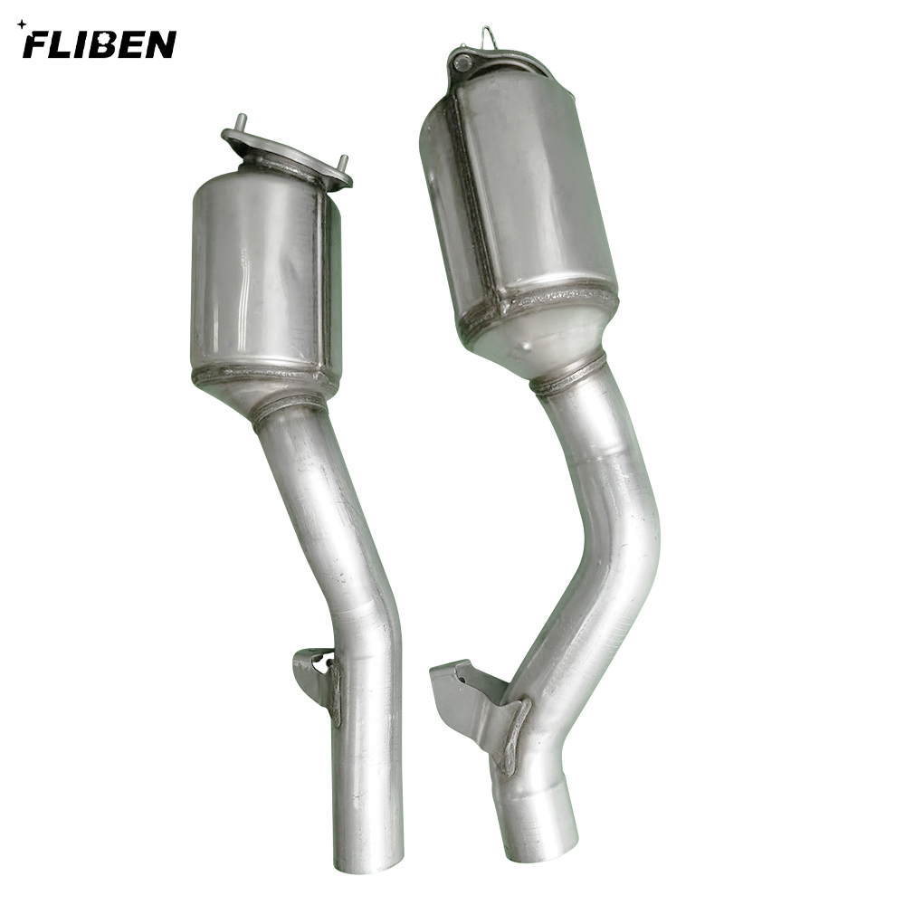 Pair Rear Catalytic Converter for 2012-2016  Porsche Cayenne Base 6 Cyl 3.6L