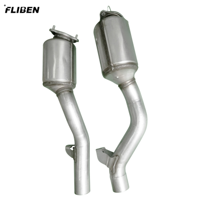 Pair Rear Catalytic Converter for 2012-2016  Porsche Cayenne Base 6 Cyl 3.6L