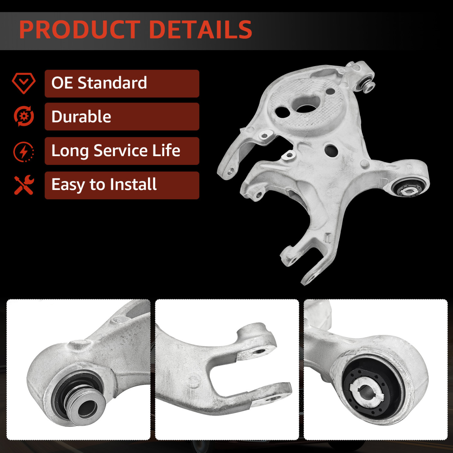 Rear Left & Right Lower Control Arm Fits for ‎Ford Fusion 2013-2020 for Lincoln MKZ 2013-2020