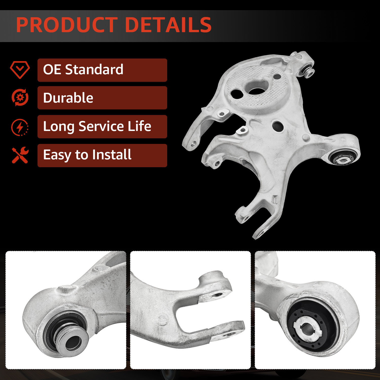 Rear Left & Right Lower Control Arm Fits for ‎Ford Fusion 2013-2020 for Lincoln MKZ 2013-2020