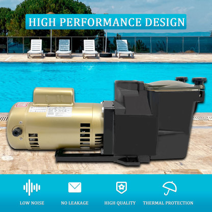 W3SP2607X10 Super Pool Pump 1HP 115/230V Single Speed Replacement for Hayward SP2607X10