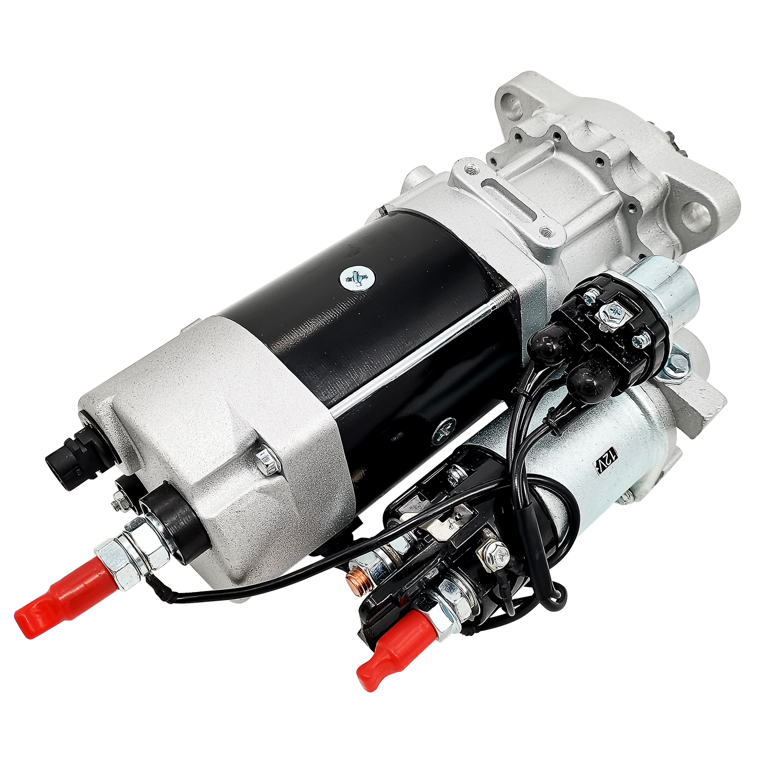 Starter Compatible with Ford Mack Kenworth Freightliner Volvo Heavy Duty Trucks 39MT 12V 7.2kw 11T Replacement Cummins ISX M11 N14 8200308 3103304 8201079