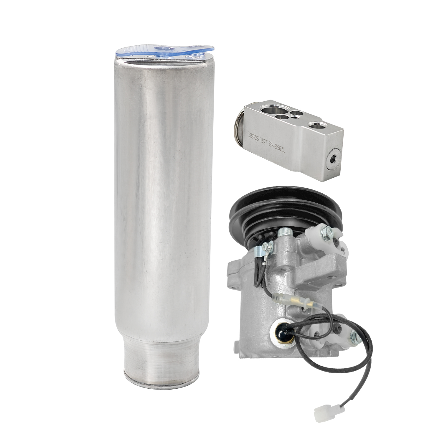 AC Compressor Kit Fit Kubota Tractor M108S, M5040, M7040, M8540, M9540