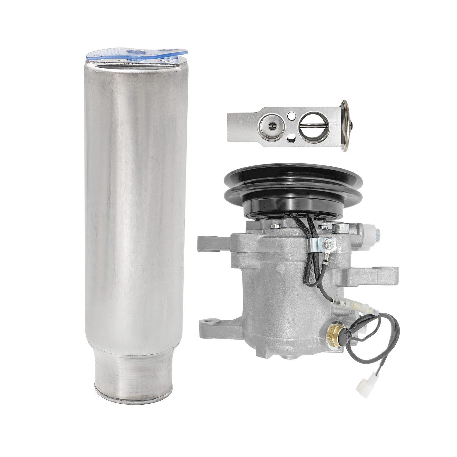 AC Compressor Kit Fit Kubota Tractor M108S, M5040, M7040, M8540, M9540