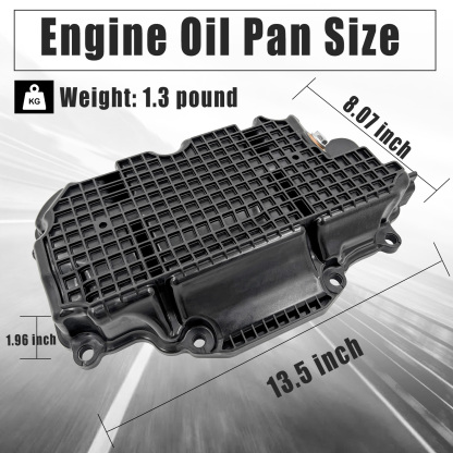 Lower Engine Oil Pan Fits for Infiniti Q50 3.0L V6 AWD 2016-2022