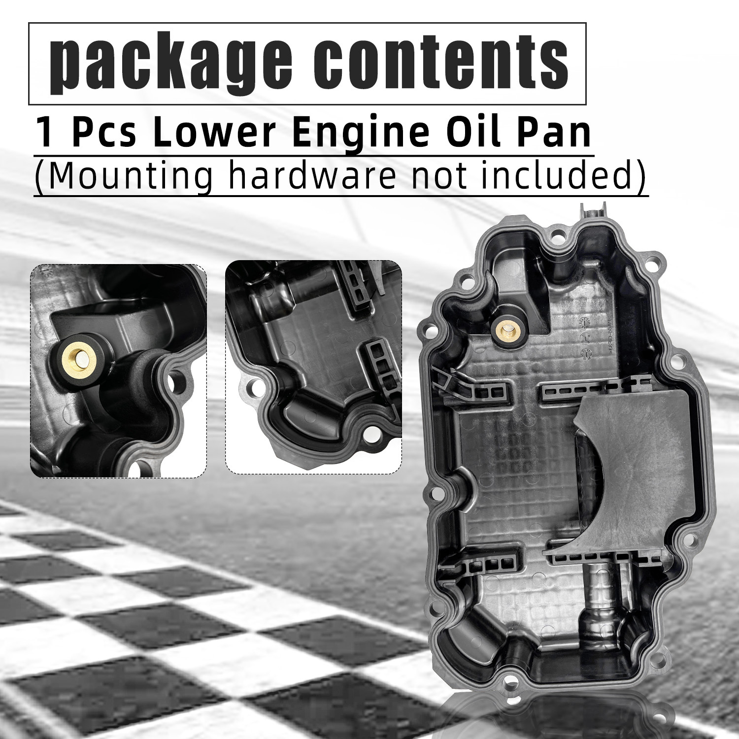 Lower Engine Oil Pan Fits for Infiniti Q50 3.0L V6 AWD 2016-2022