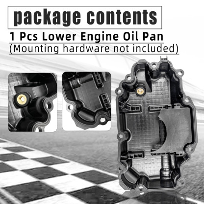 Lower Engine Oil Pan Fits for Infiniti Q50 3.0L V6 AWD 2016-2022