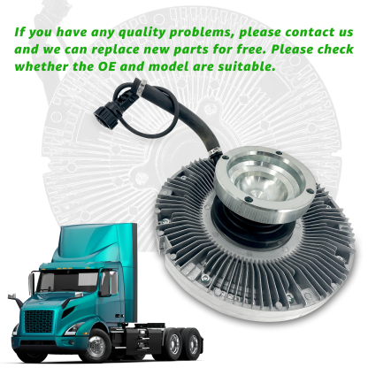 Cooling Fan Clutch Compatible With Volvo VT VTL D13/D11/D16, Mack MP7/MP8